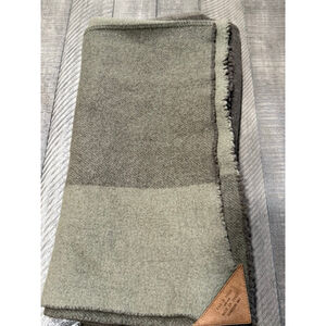 Rag & Bone Wool Colorblock Asymmetrical Wrap Poncho Shawl Cape OS Italy